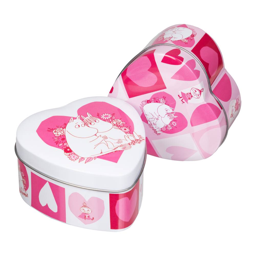 Moomin Beloved Heart Shaped Tin - Martinex - The Official Moomin Shop