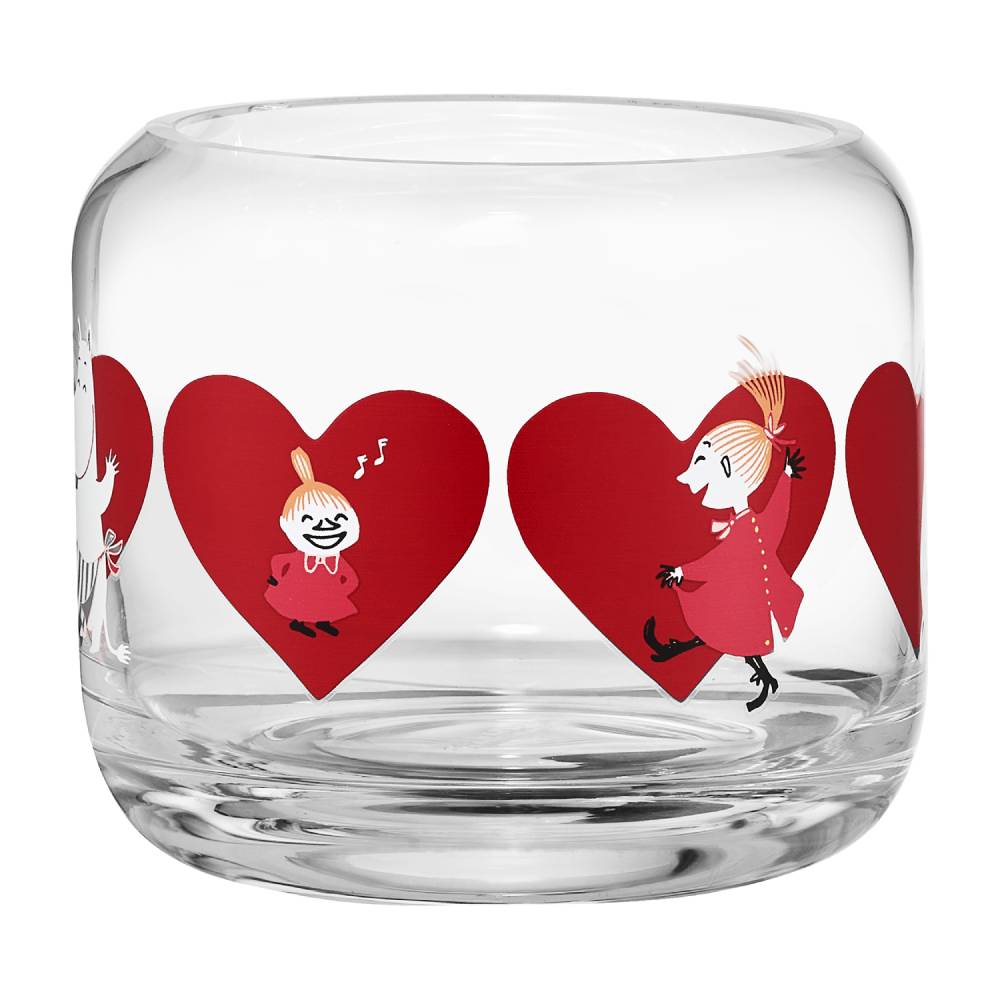 Moomin Heart Candle Holder 8cm - The Official Moomin Shop
