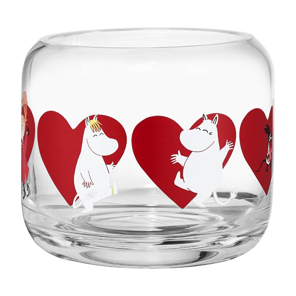 Moomin Heart Candle Holder 8cm - The Official Moomin Shop