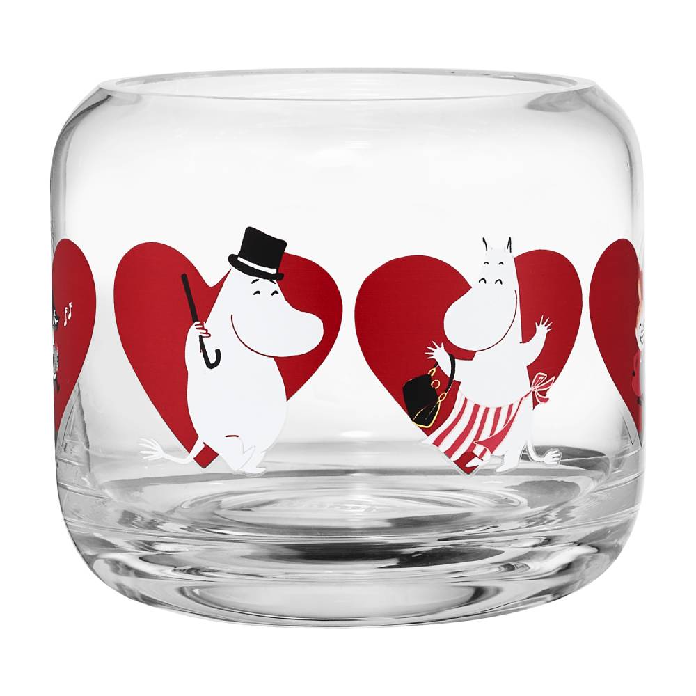 Moomin Heart Candle Holder 8cm - The Official Moomin Shop