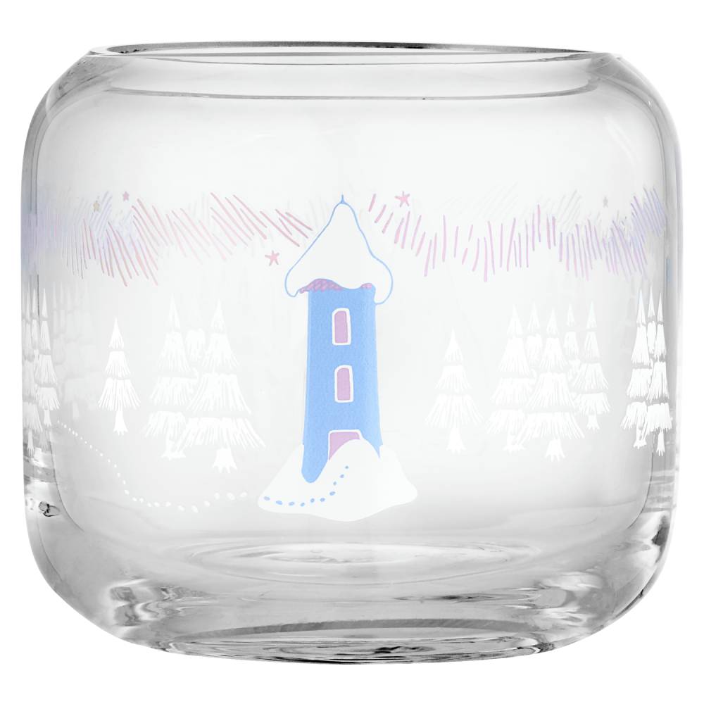 Moomin Frosty Day Candle Holder 8cm - The Official Moomin Shop