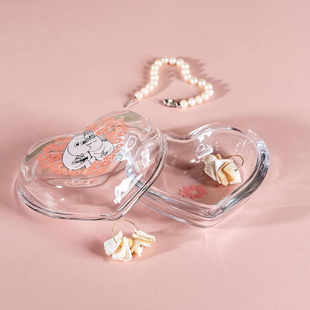 Moomin Together Glass Jar 11,5cm - The Official Moomin Shop