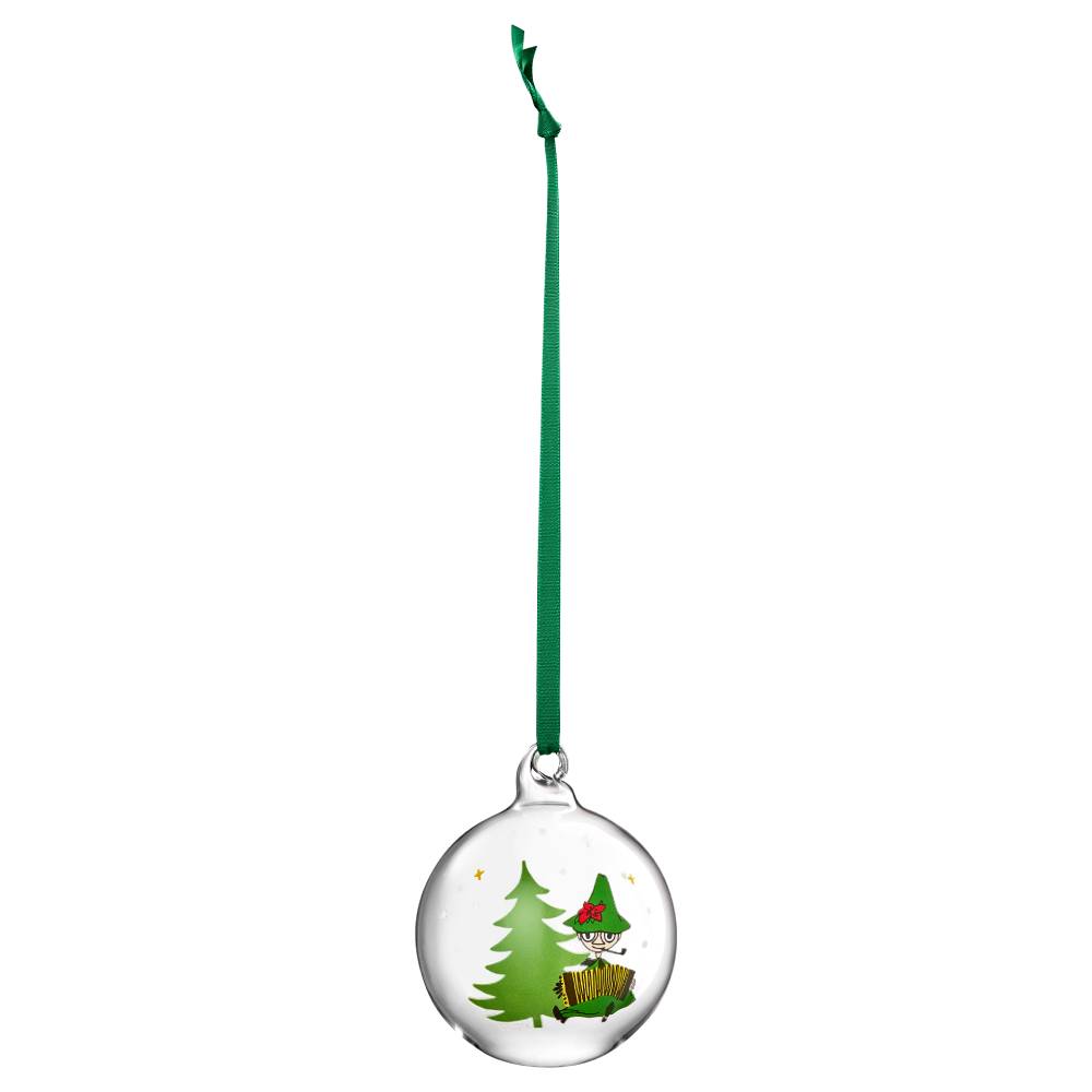 Moomin Spruce Glass Bauble 7cm - The Official Moomin Shop