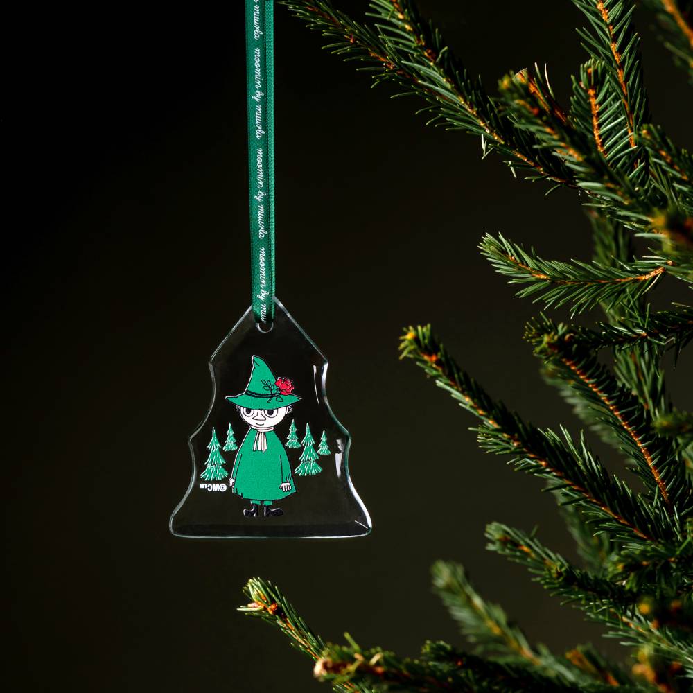 Snufkin Glass Ornament 8cm - The Official Moomin Shop