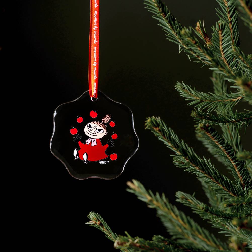 Little My Glass Ornament 8cm - The Official Moomin Shop