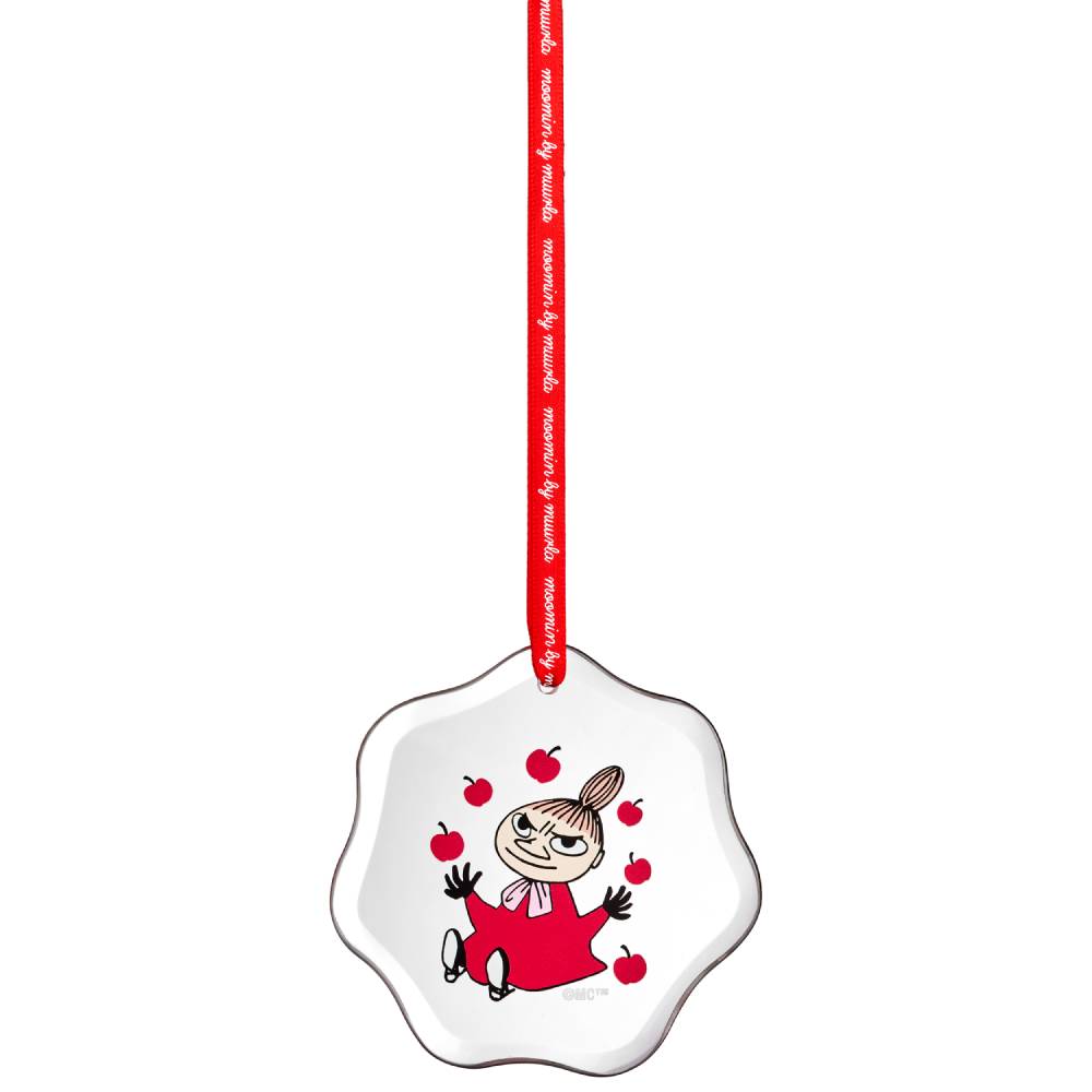 Little My Glass Ornament 8cm - The Official Moomin Shop