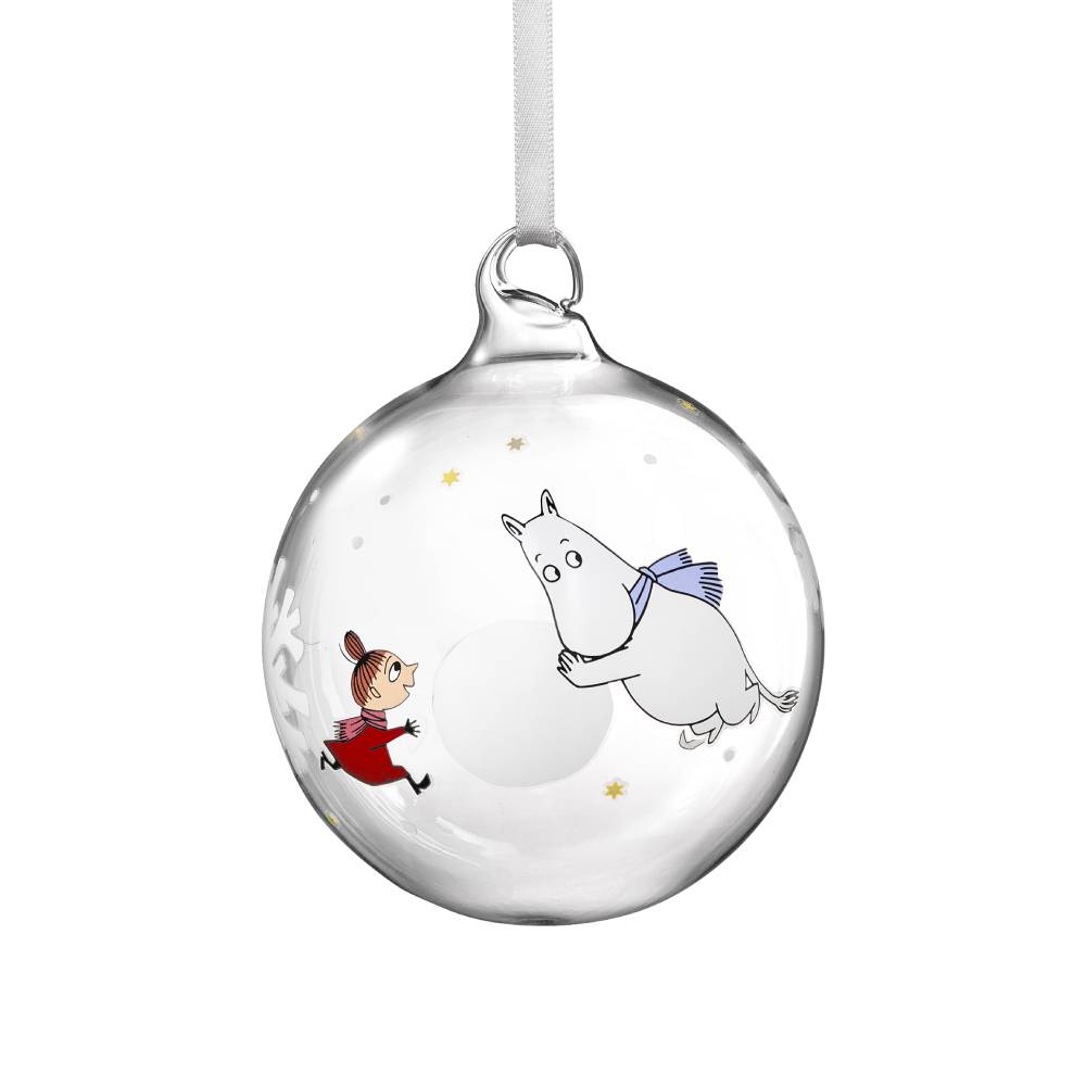 Moomin Snowflake Glass Baubles Bundle