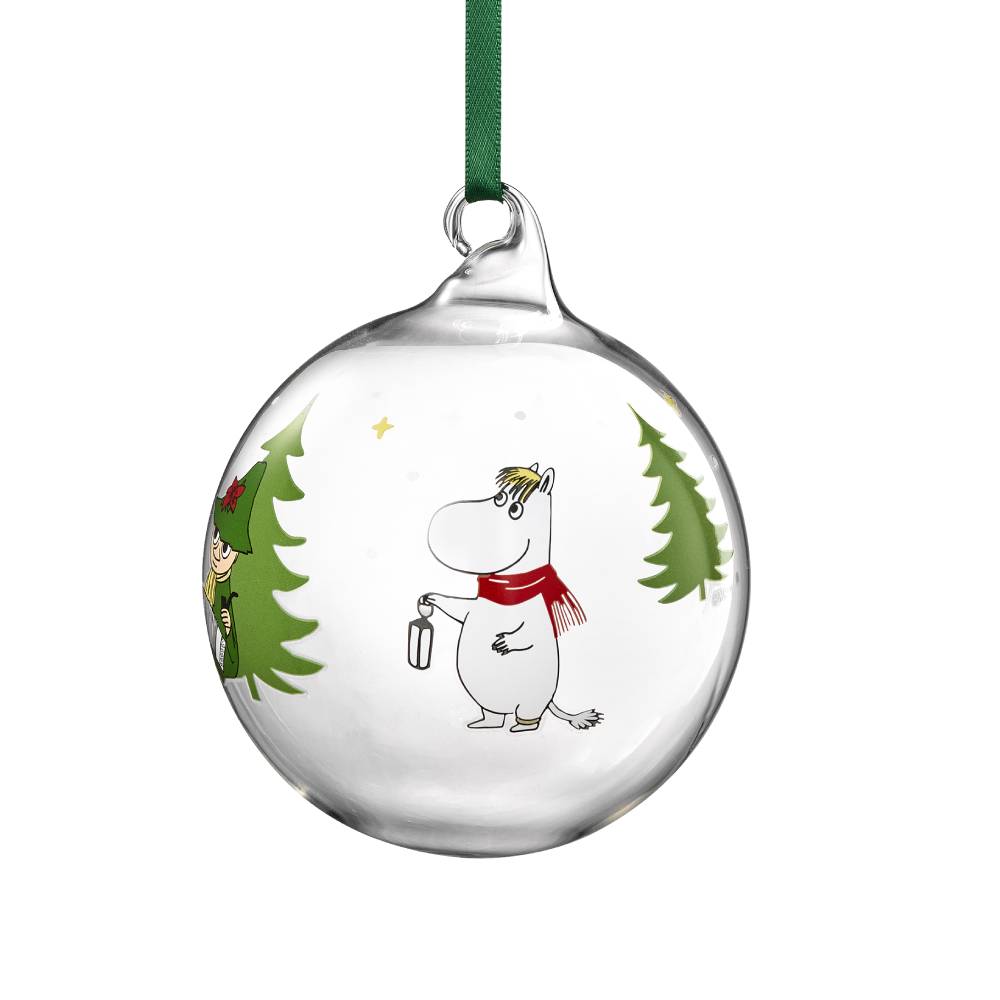 Moomin Spruce Glass Baubles Bundle