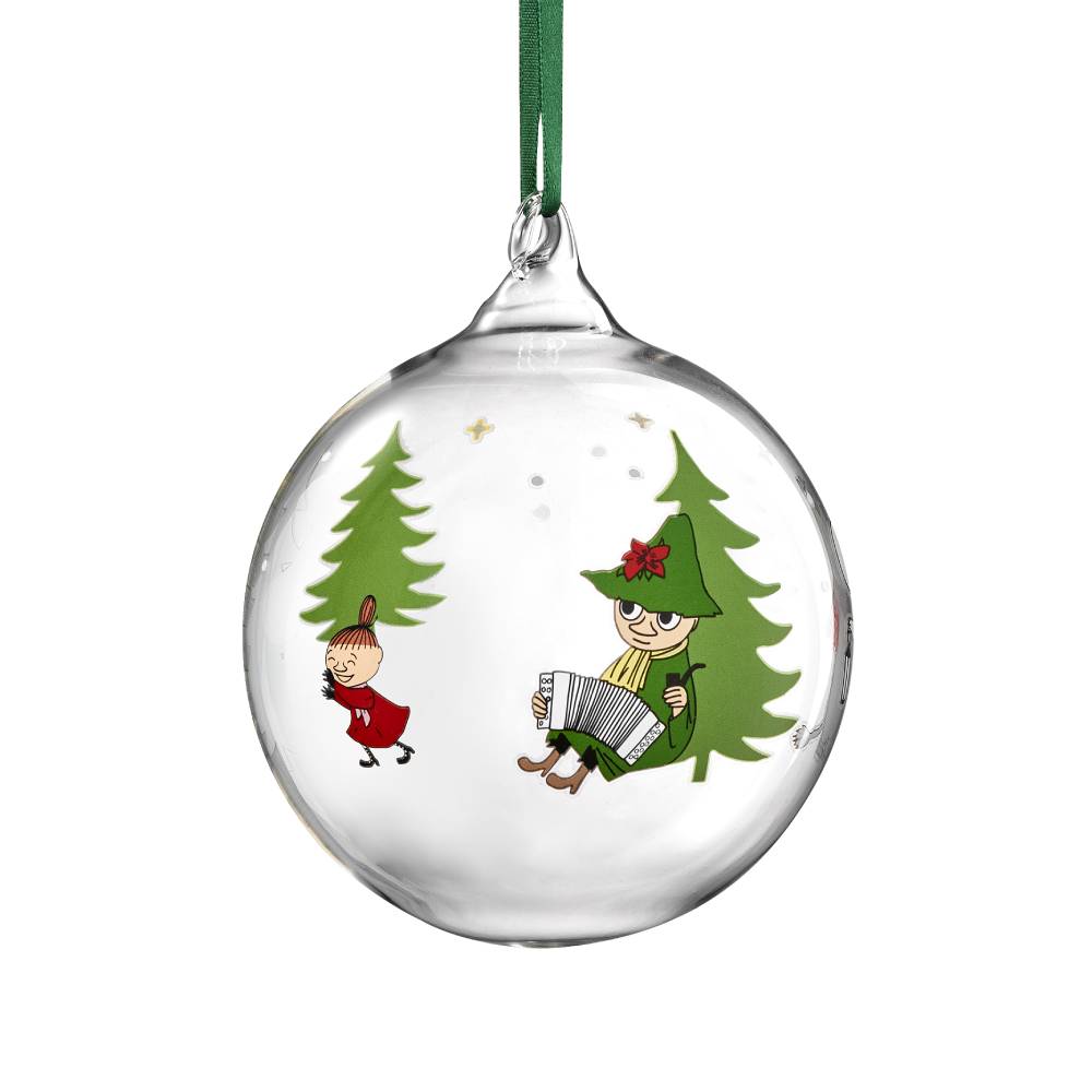 Moomin Spruce Glass Baubles Bundle