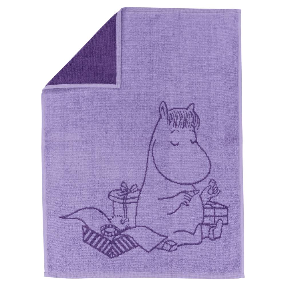 Snorkmaiden Hand Towel 50x70cm Purple - Moomin Arabia - The Official Moomin Shop