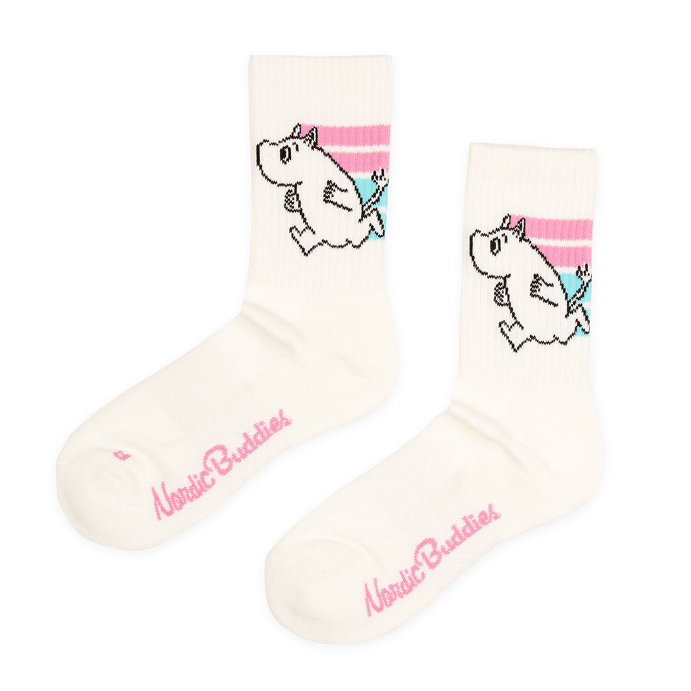 Moomintroll Running Sport Socks Women - Nordicbuddies - The Official Moomin Shop