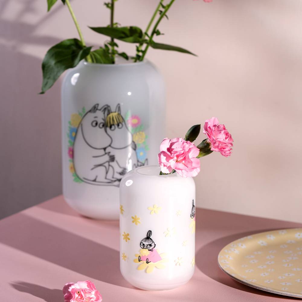 Moomin Flowers Vase 12cm - The Official Moomin Shop