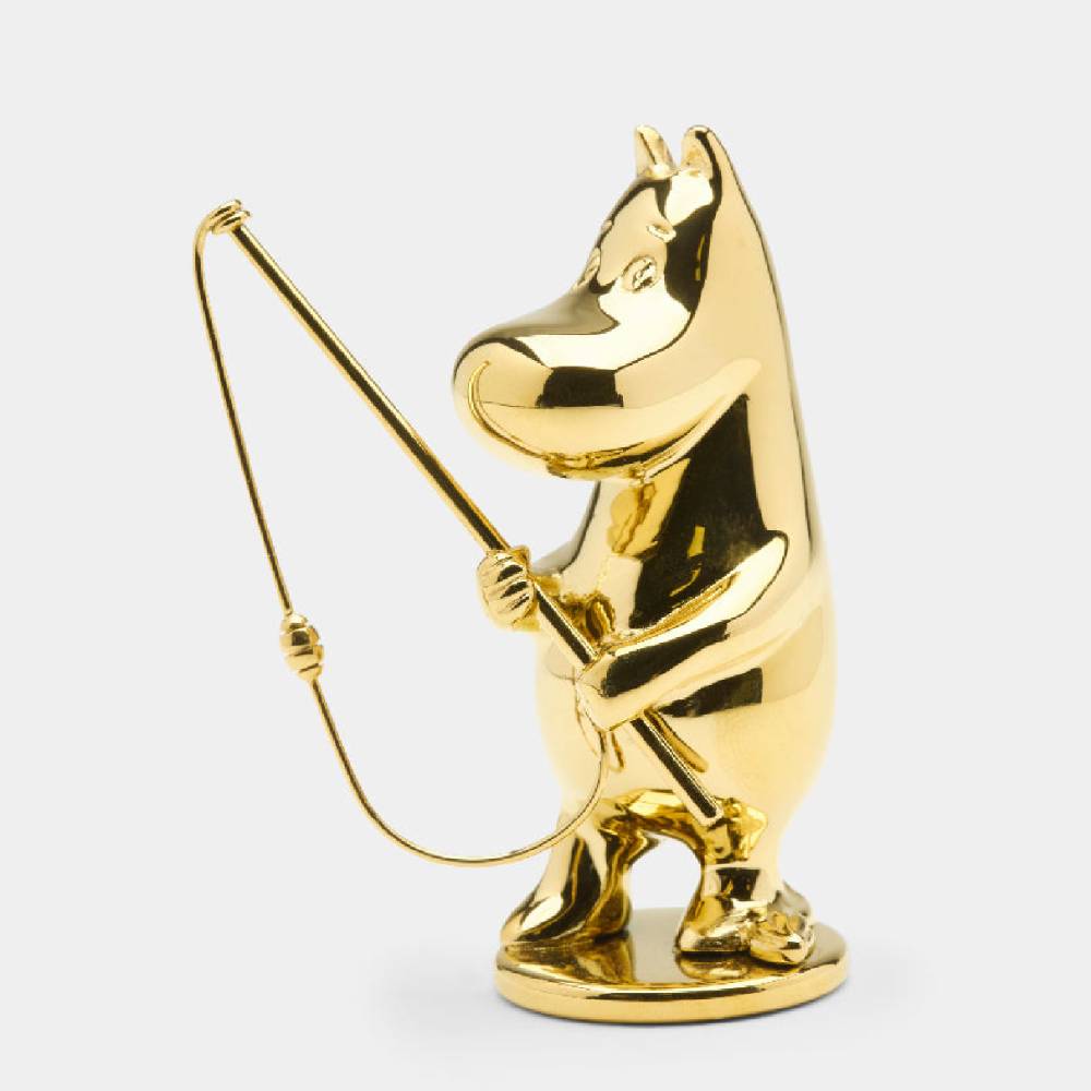 Moomintroll Fishing Figurine - The Official Moomin Shop