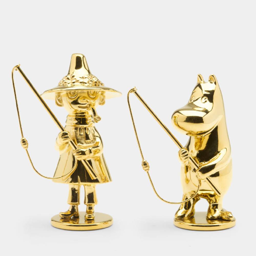 Snufkin Fishing Figurine - The Official Moomin Shop