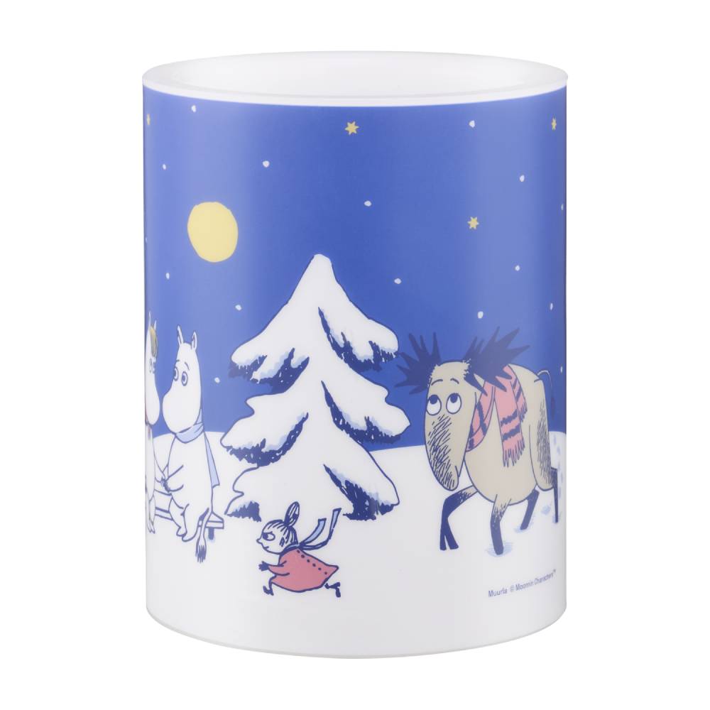Moomin Starry Night LED Candle 12,5cm - The Official Moomin Shop