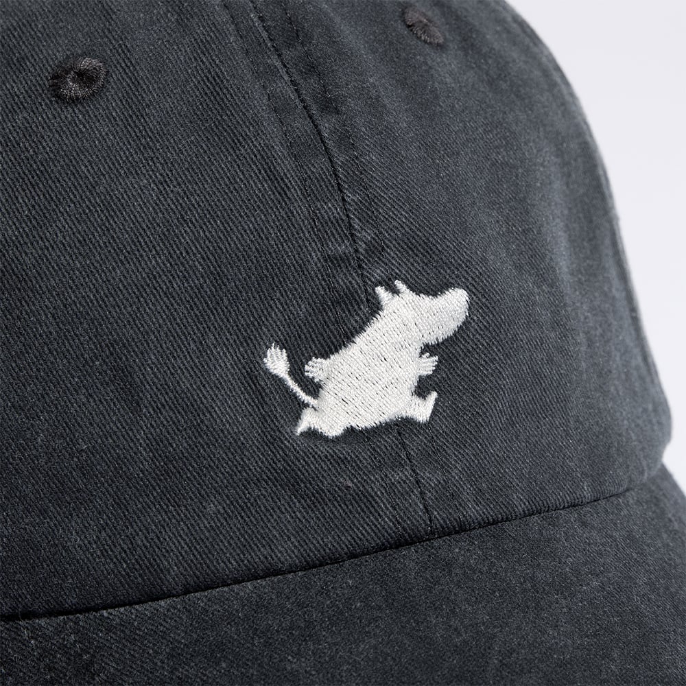 Moomintroll Classics Denim Cap Black - The Official Moomin Shop