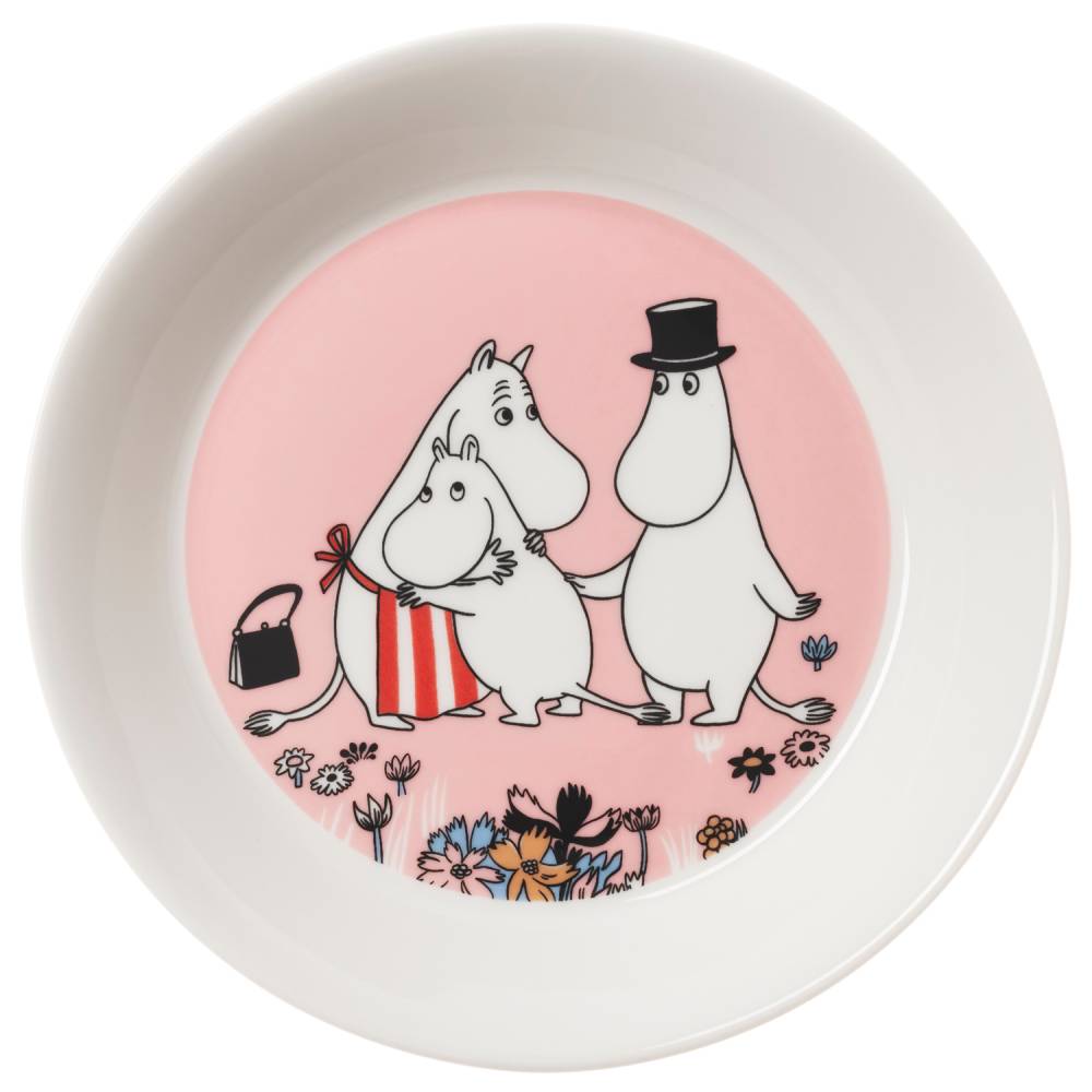 Moomin Family Time Saucer 15cm - Moomin Arabia - The Official Moomin Shop