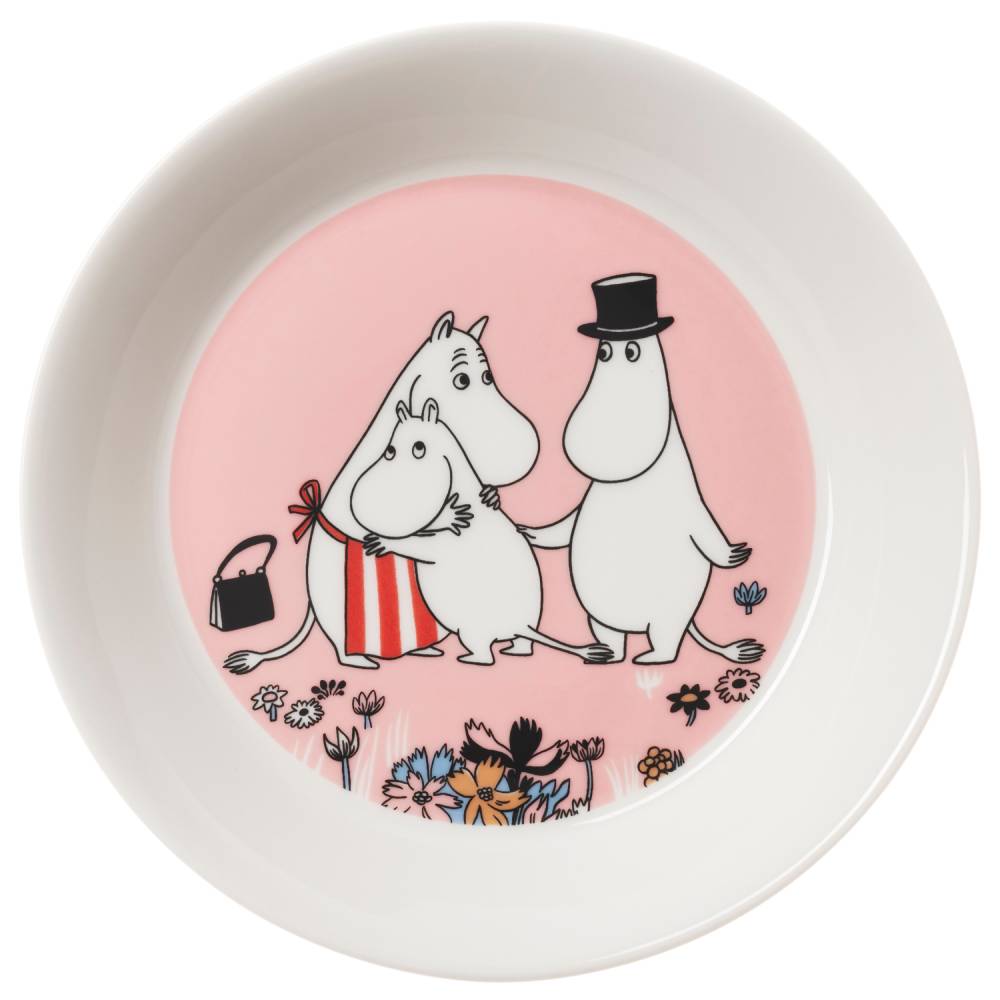 Moomin Family Time Saucer 15cm - The Official Moomin Shop