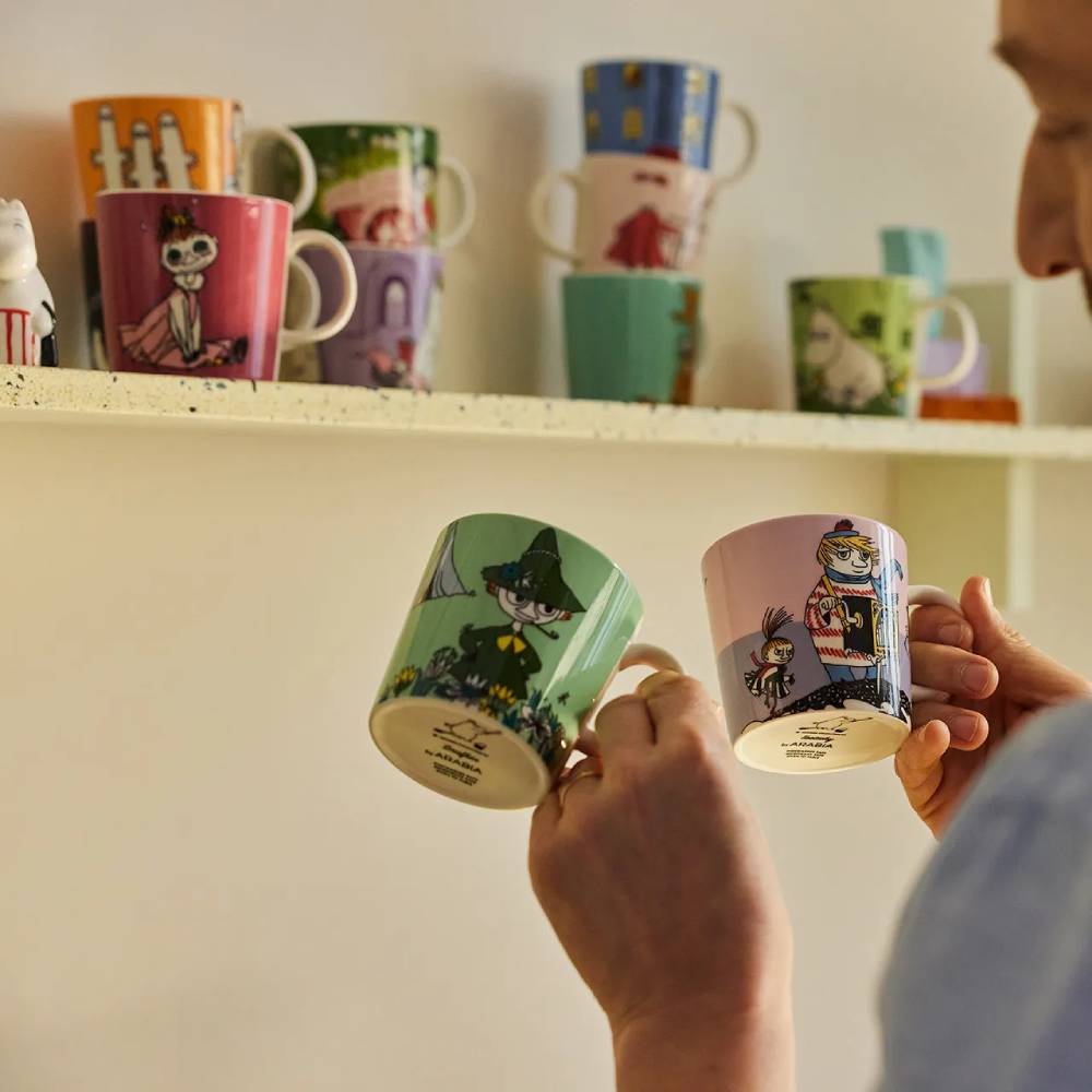Snufkin Mug 0,3L Green - The Official Moomin Shop