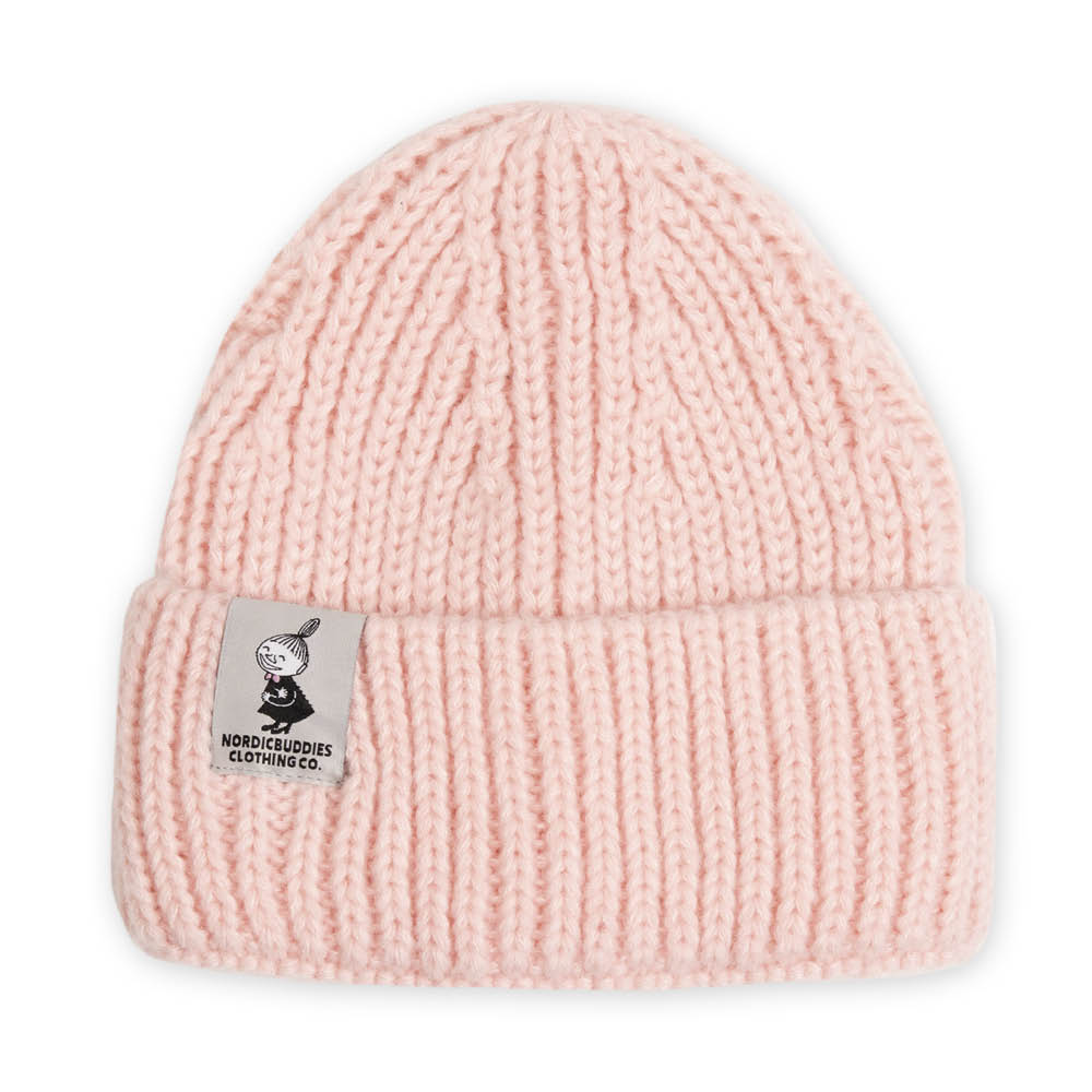 Little My Beanie Adults Lightpink - Nordicbuddies - The Official Moomin Shop