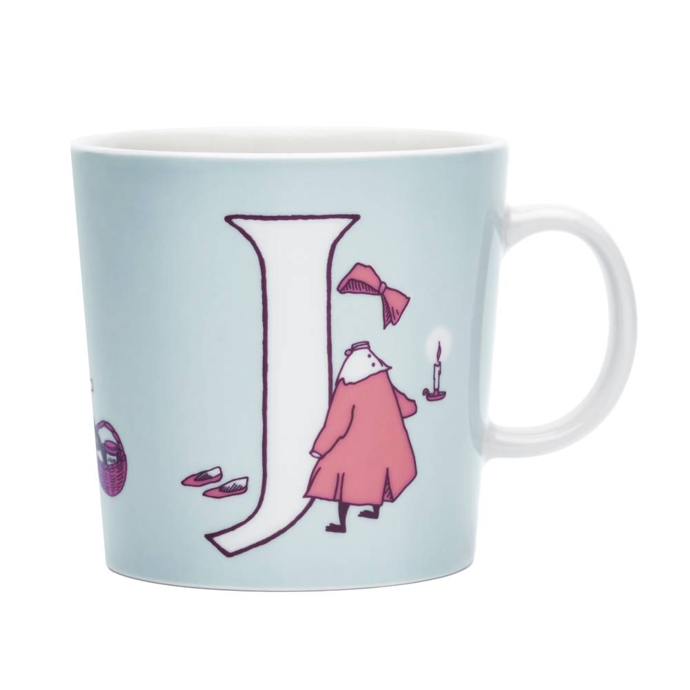 Moomin ABC Mug J 0,4L - The Official Moomin Shop
