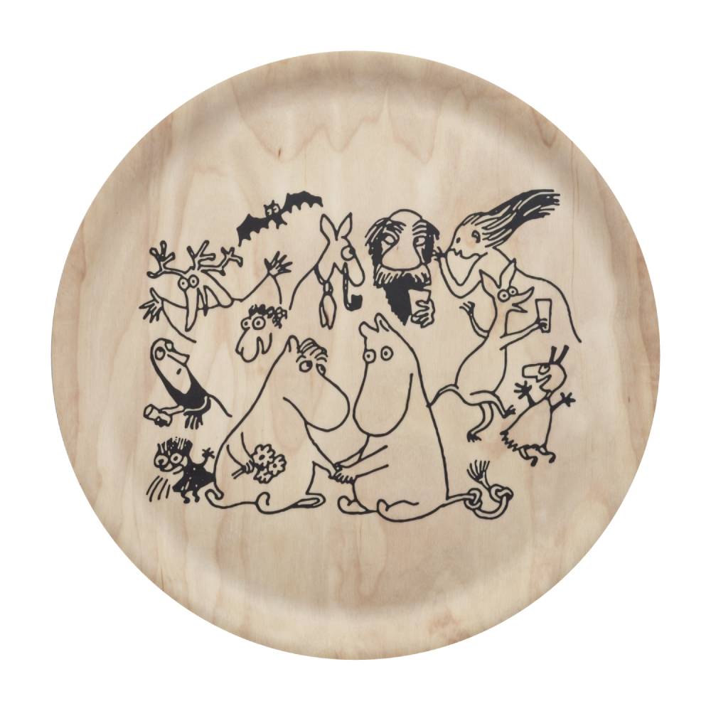 Moomin 80 Tray Ø 35 cm - Muurla - The Official Moomin Shop