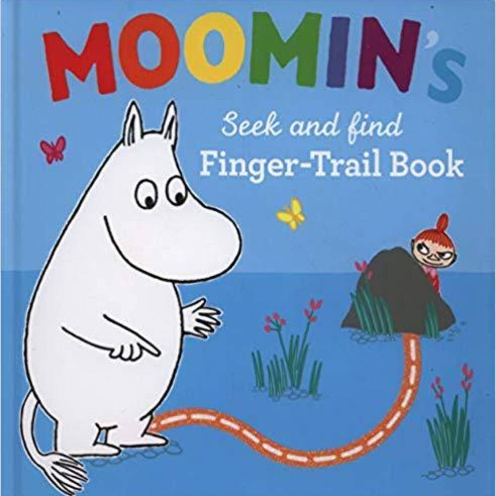 Moomin&#39;s Seek And Find Finger-Trail Book - Puffin - The Official Moomin Shop
