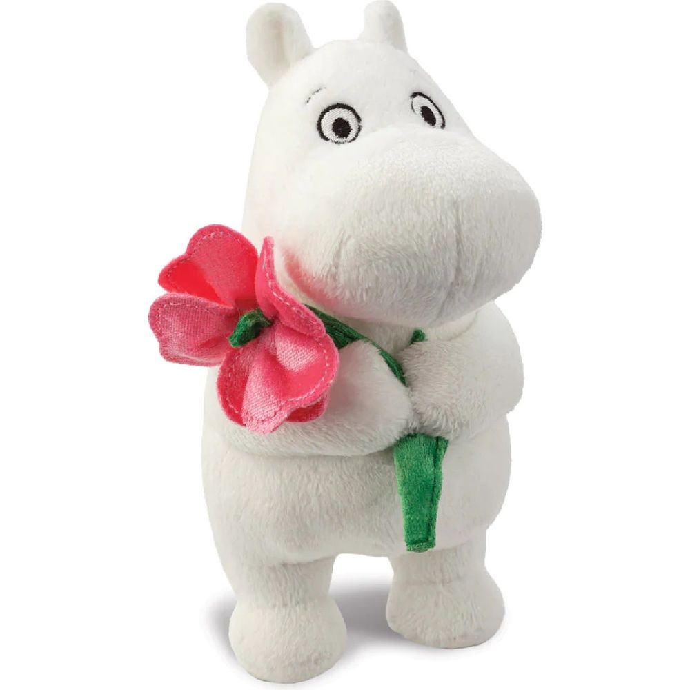 Moomintroll Flower Plush Toy - Aurora World - The Official Moomin Shop