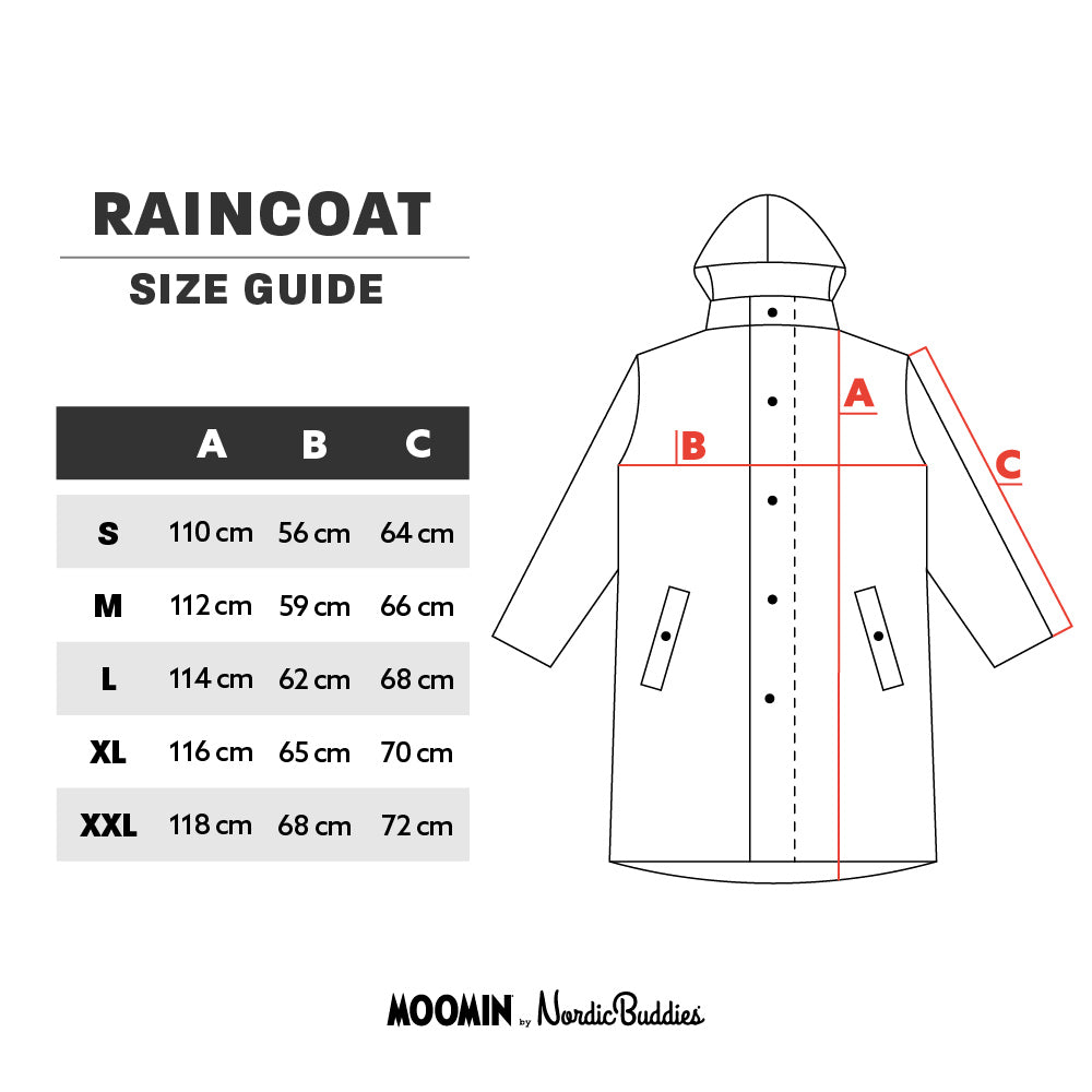 Moomintroll Rain Jacket Lilac - Nordicbuddies - The Official Moomin Shop