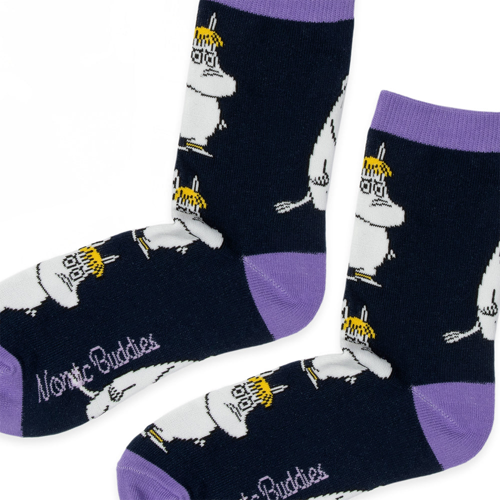 Snorkmaiden Socks 36-42 Darkblue - The Official Moomin Shop