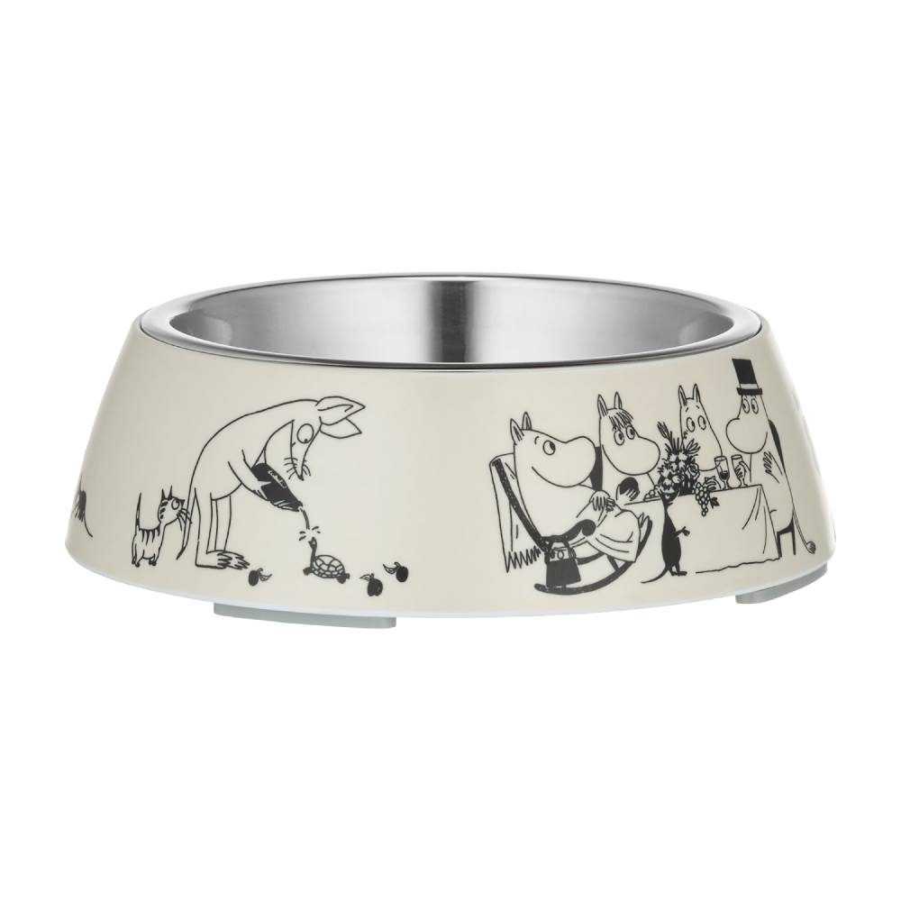 Moomin For Pets Food Bowl Beige S - Muurla - The Official Moomin Shop