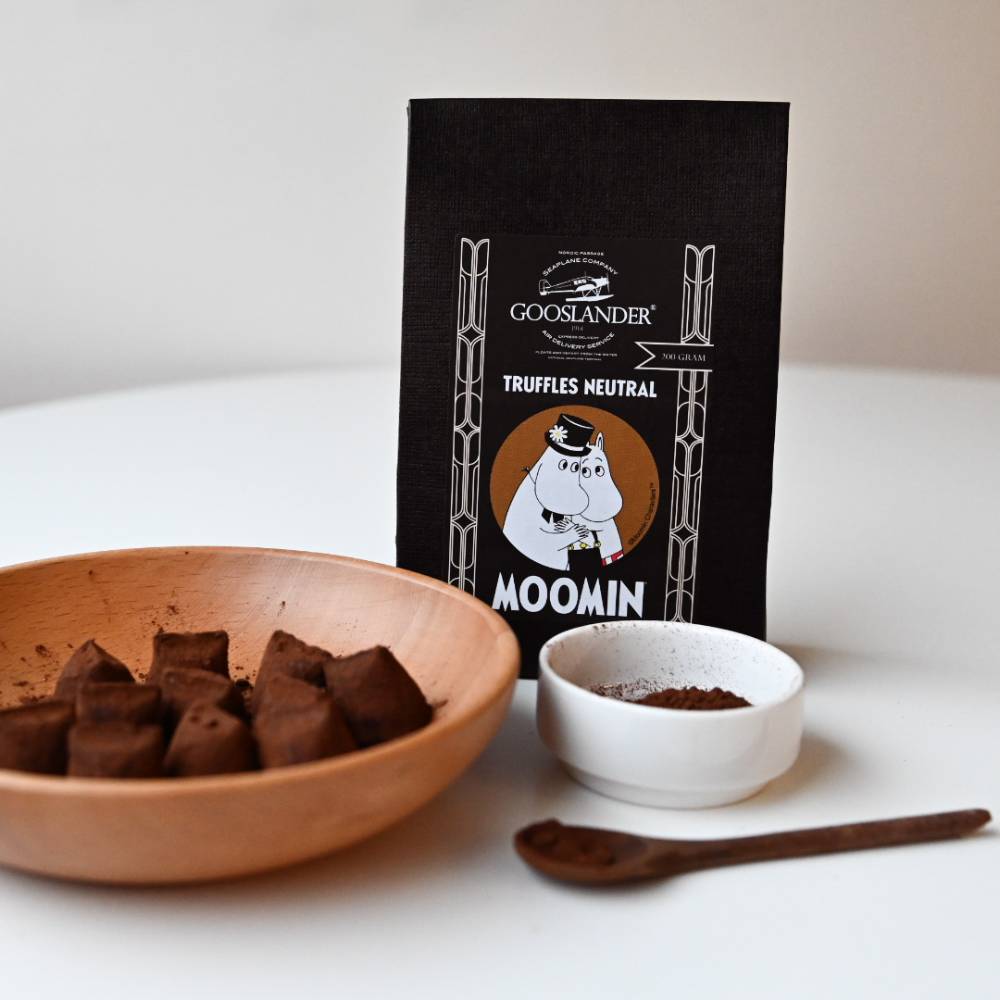 Moominmamma &amp; Moominpappa Truffles Natural - Gooslander - The Official Moomin Shop