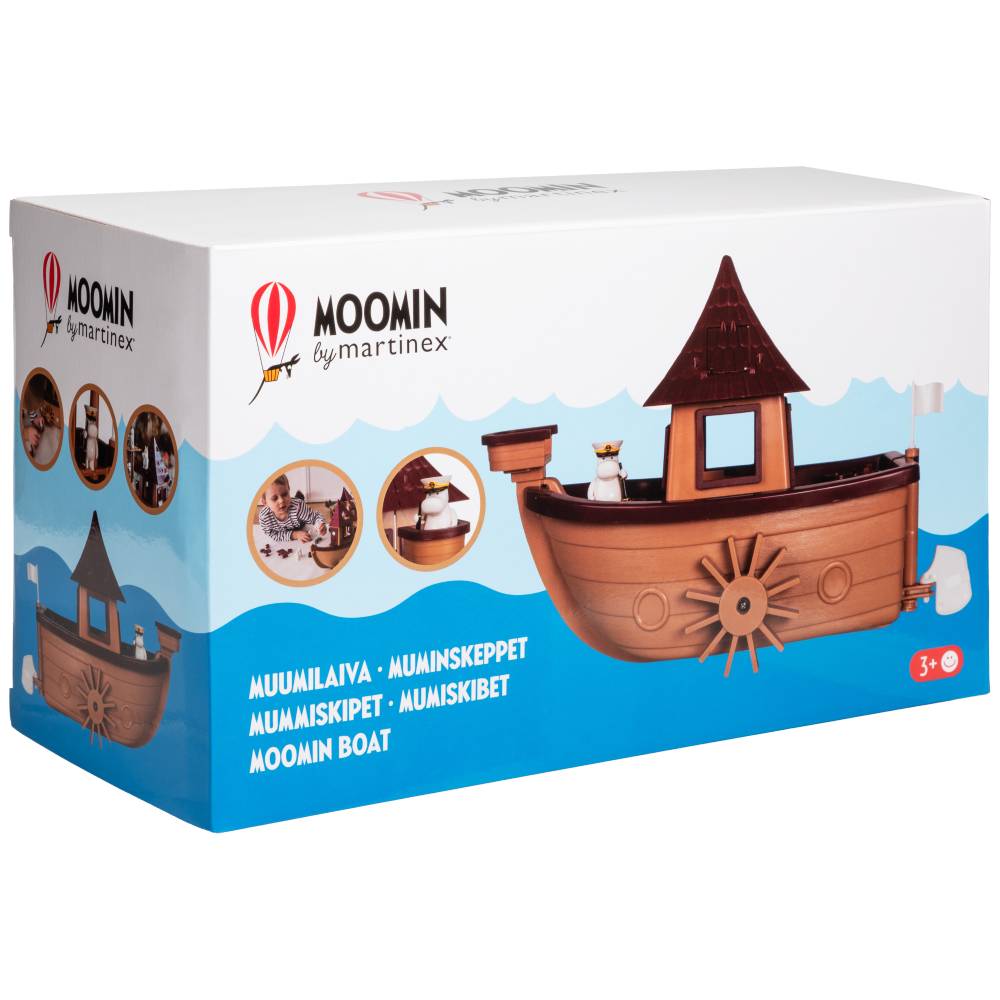 Moomin Oshun Oxtra Boat & Moominpappa - The Official Moomin Shop