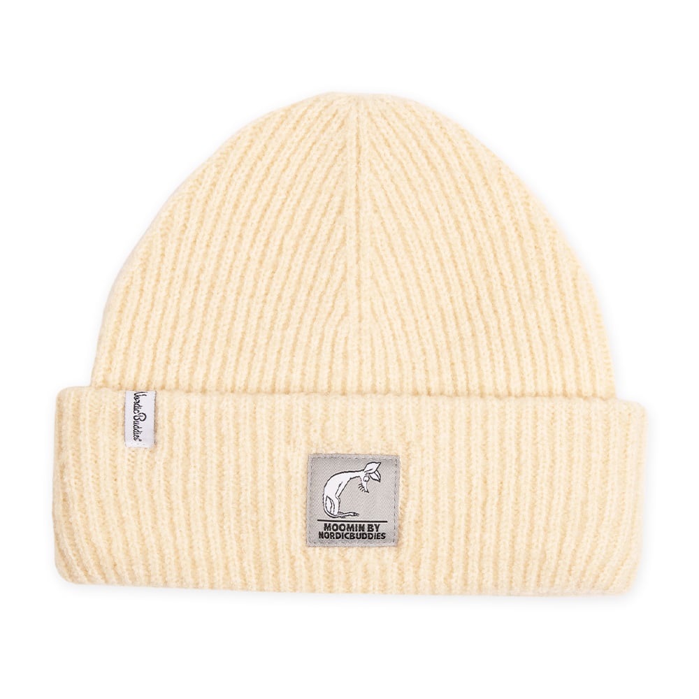 Sniff Beanie Adults Beige - Nordicbuddies - The Official Moomin Shop