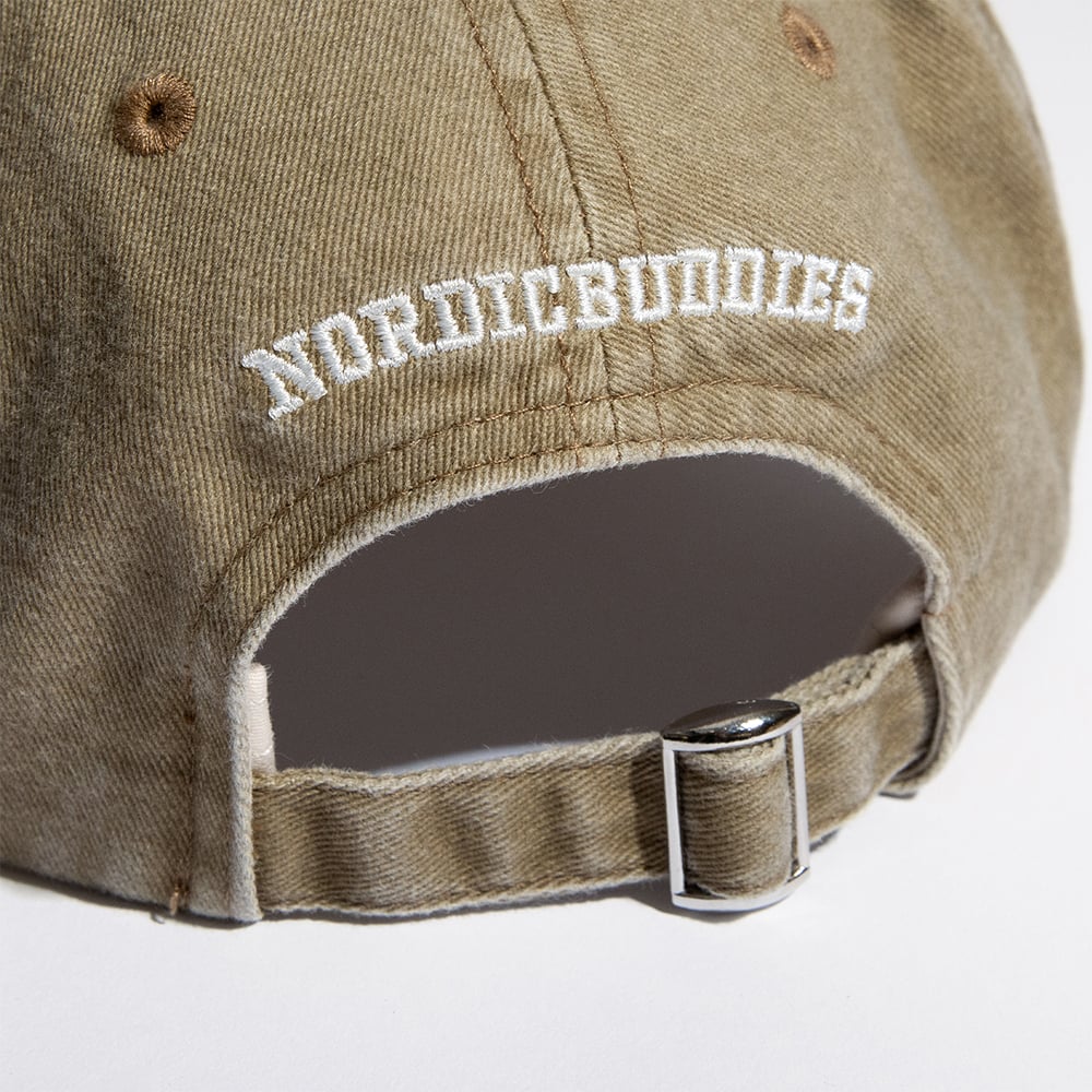 Moomintroll Classics Denim Cap Brown - Nordicbuddies - The Official Moomin Shop