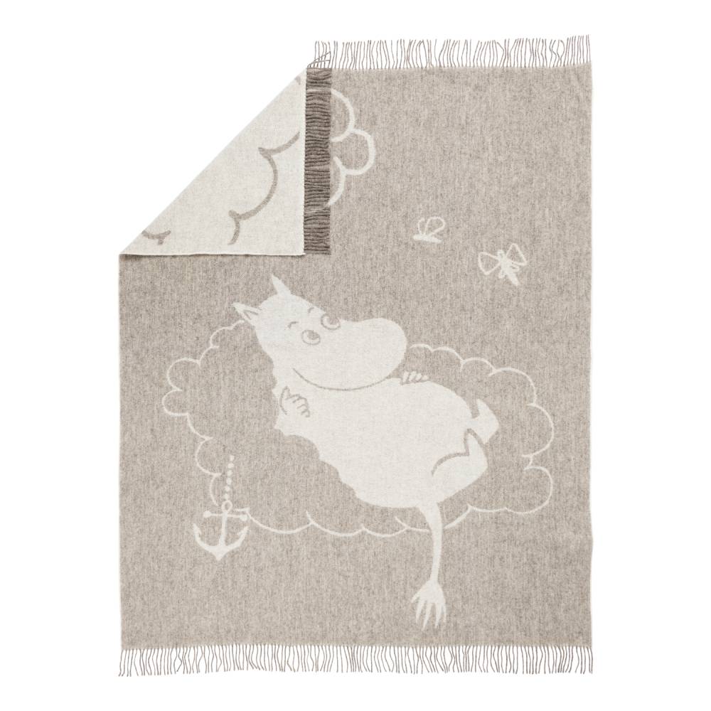 Moomintroll Cloud Wool Throw 170x130cm - Moomin Arabia - The Official Moomin Shop