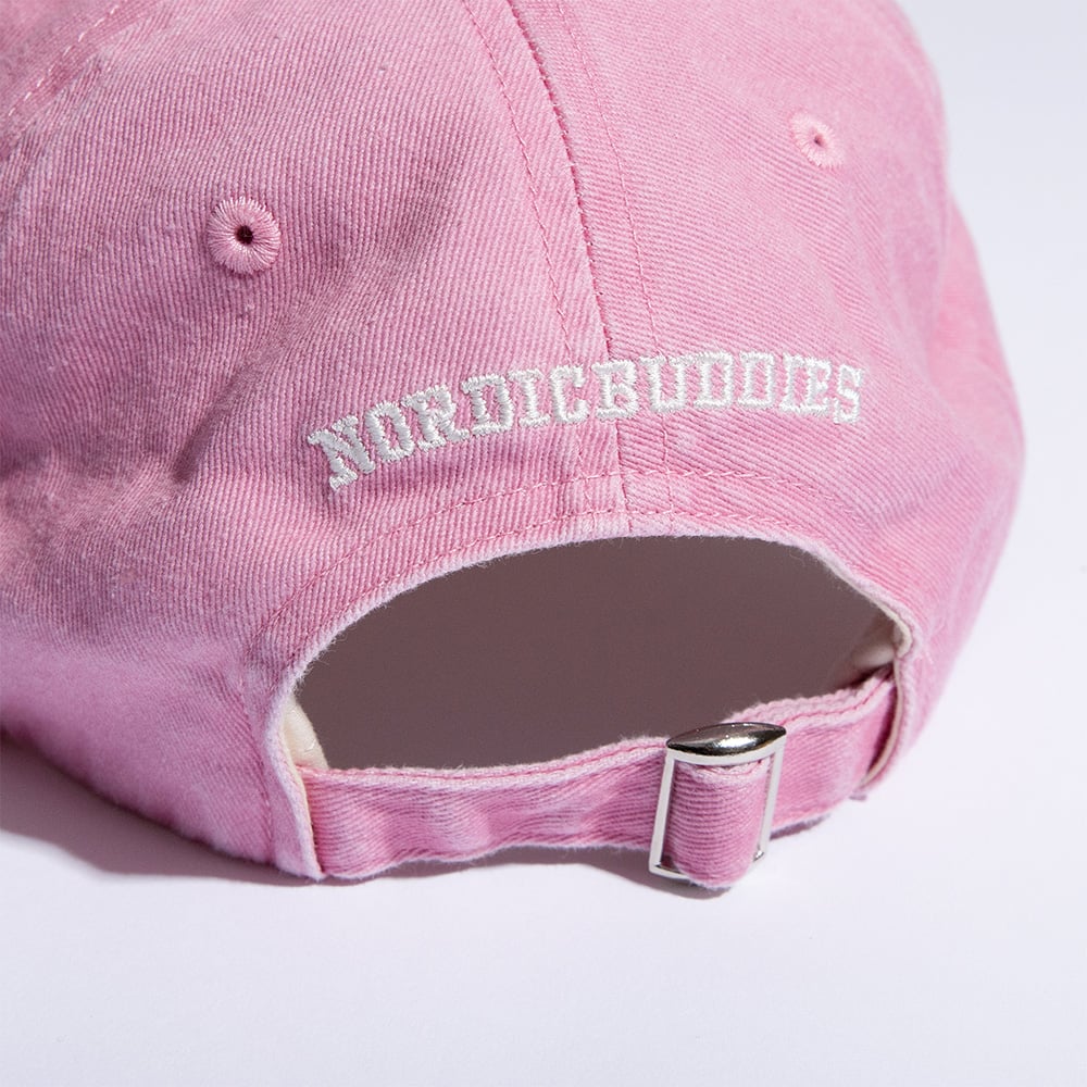 Moomintroll Classics Denim Cap Pink - Nordicbuddies - The Official Moomin Shop