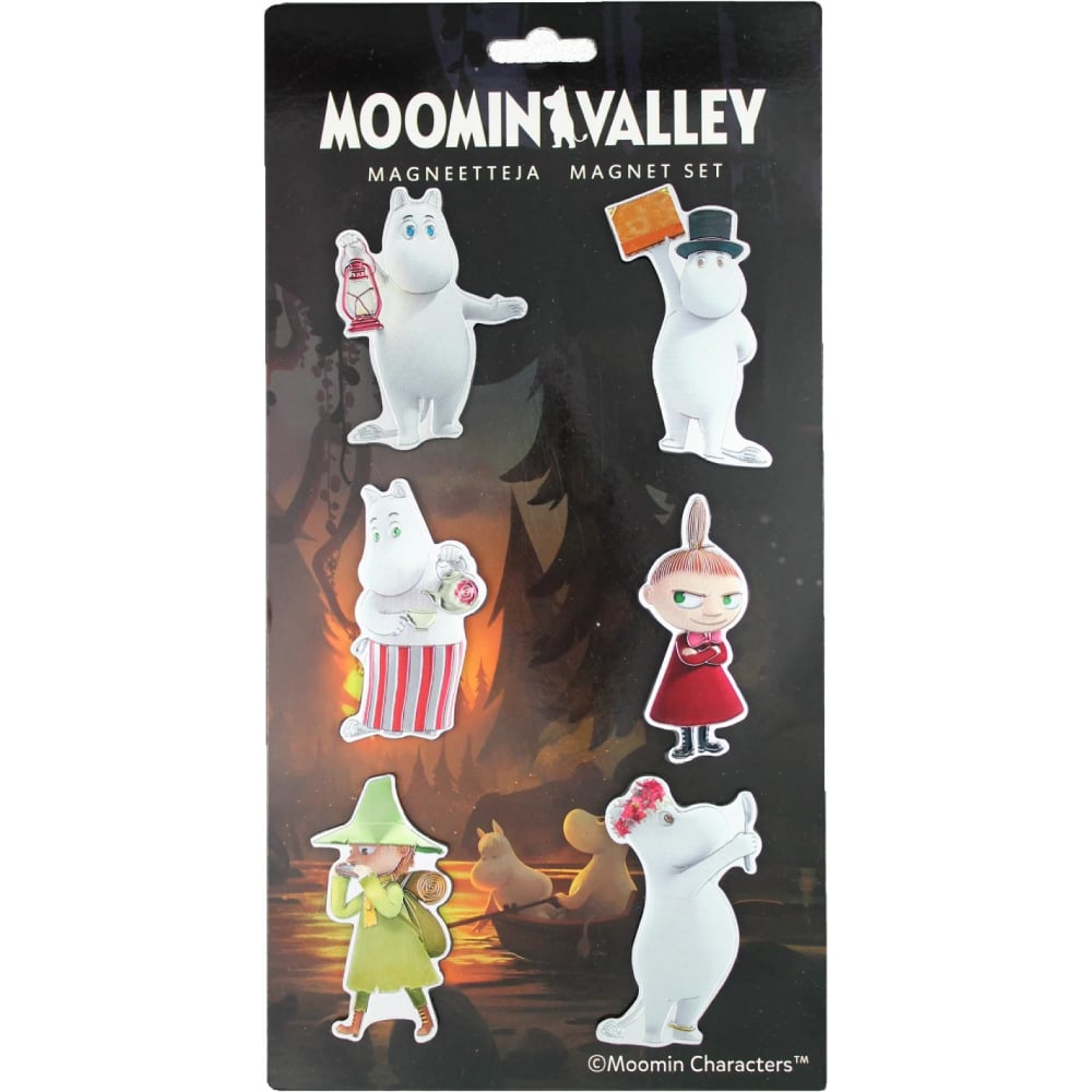 Moomin Magnets 6-pack - The Official Moomin Shop