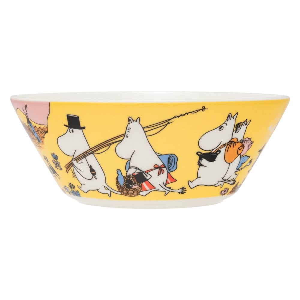 Moomin Family Time Mug &amp; Saucer &amp; Bowl Bundle - The Official Moomin Shop