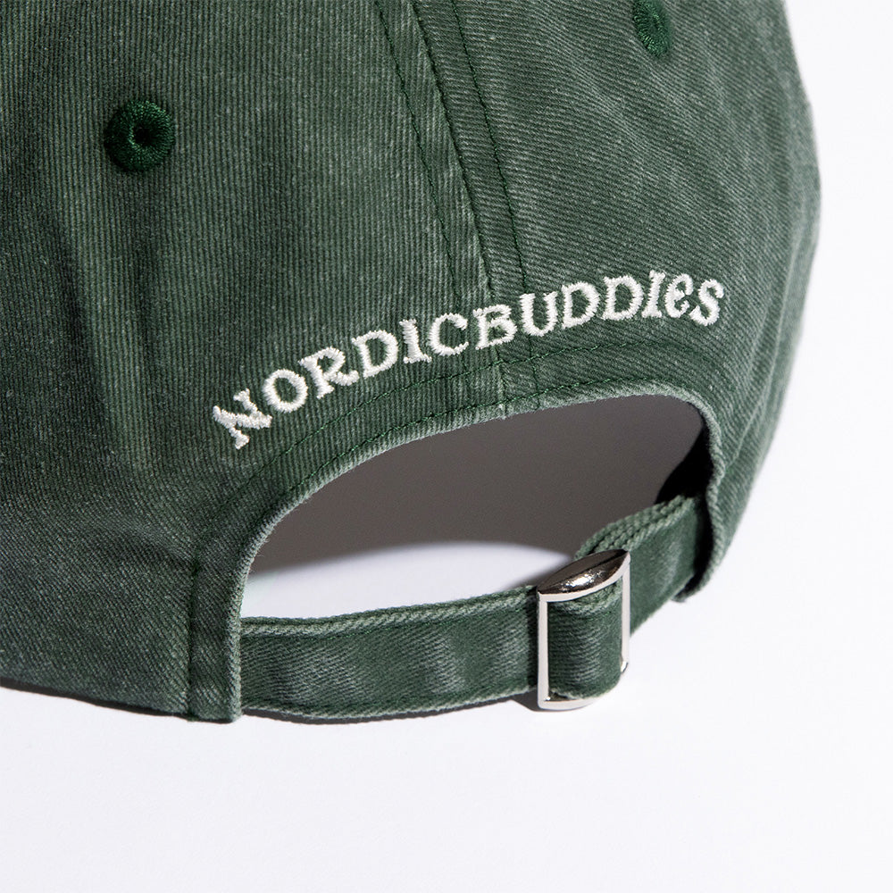 Moomin Novels Collection Adult Cap Green - Nordicbuddies - The Official Moomin Shop