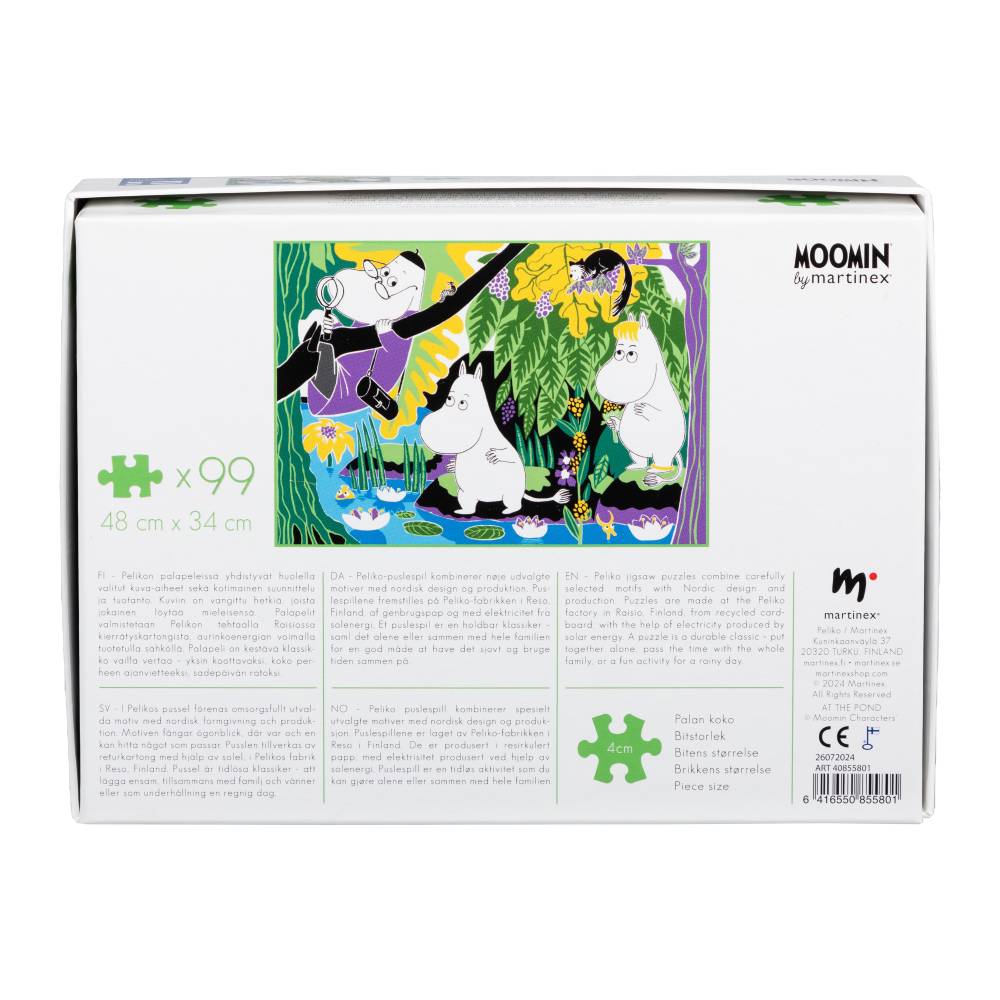 Moomin Pond Puzzle 99-pcs – Martinex - The Official Moomin Shop