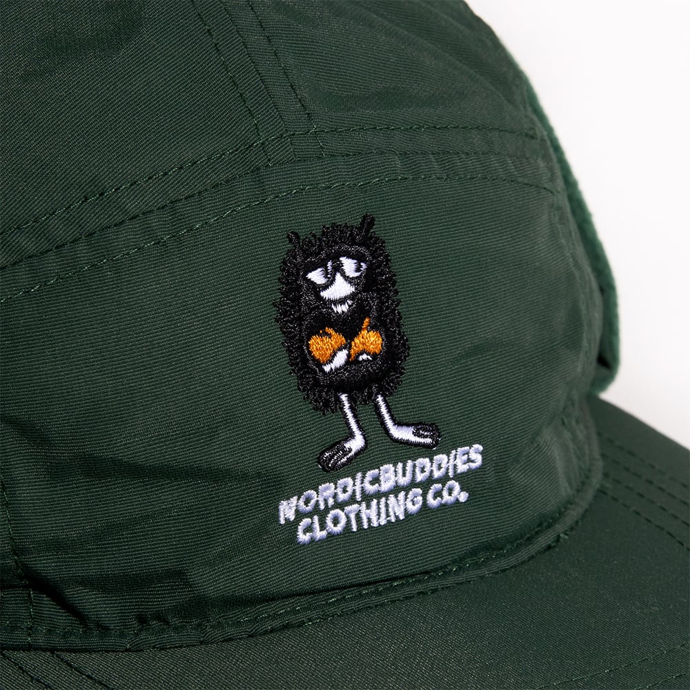 Stinky Winter Cap Dark Green - Nordicbuddies - The Official Moomin Shop