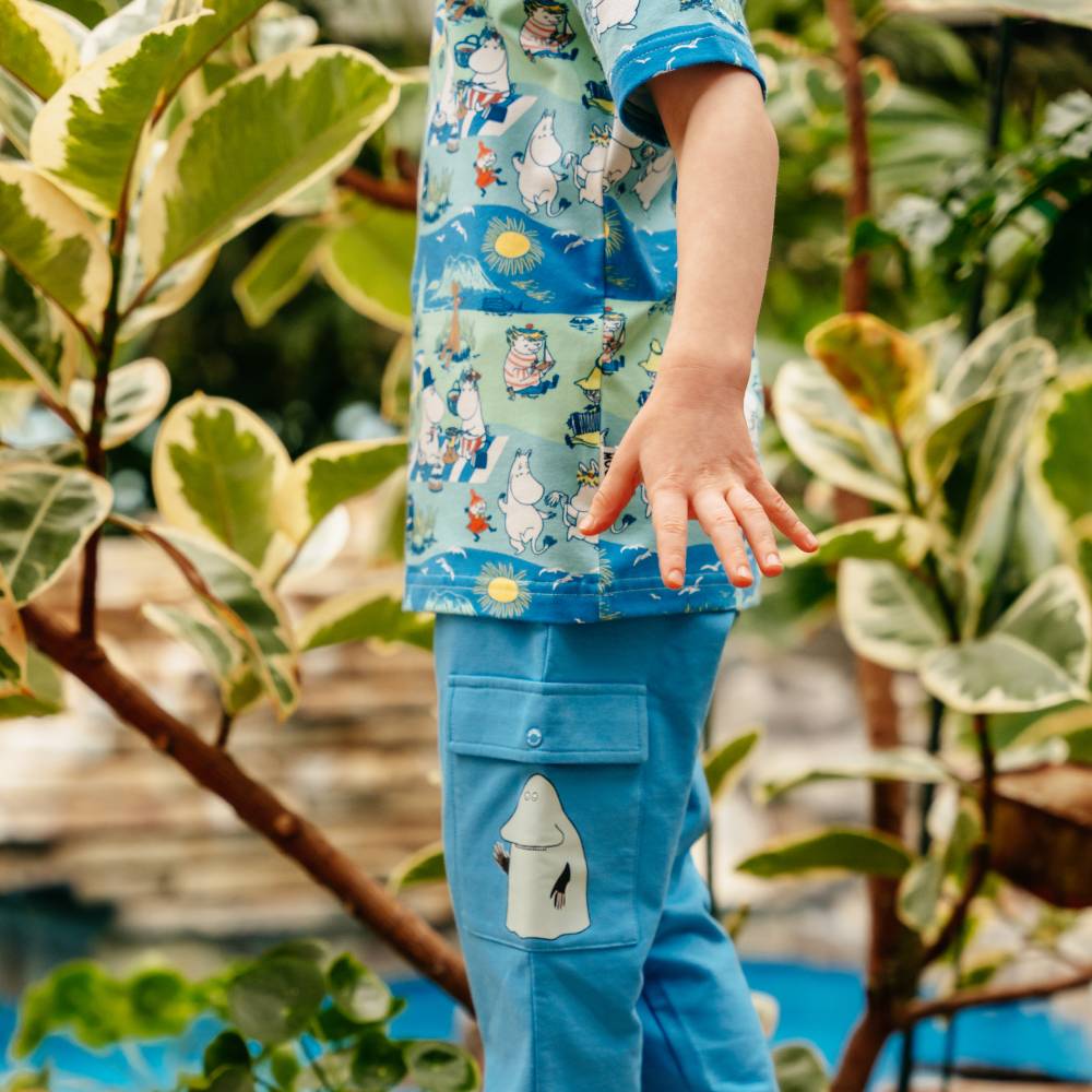 Moomin Beach Day T-shirt Turquoise - Martinex - The Official Moomin Shop