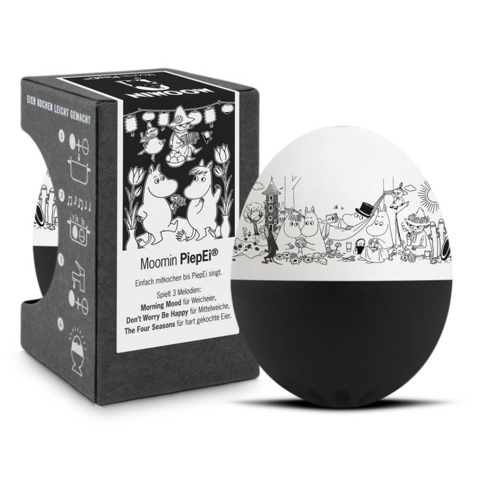 Moomin Egg Timer B&W - The Official Moomin Shop