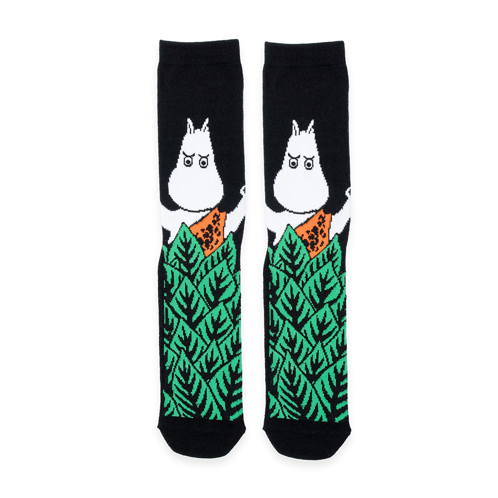 Moomin 80 Socks 40-45 Black - The Official Moomin Shop