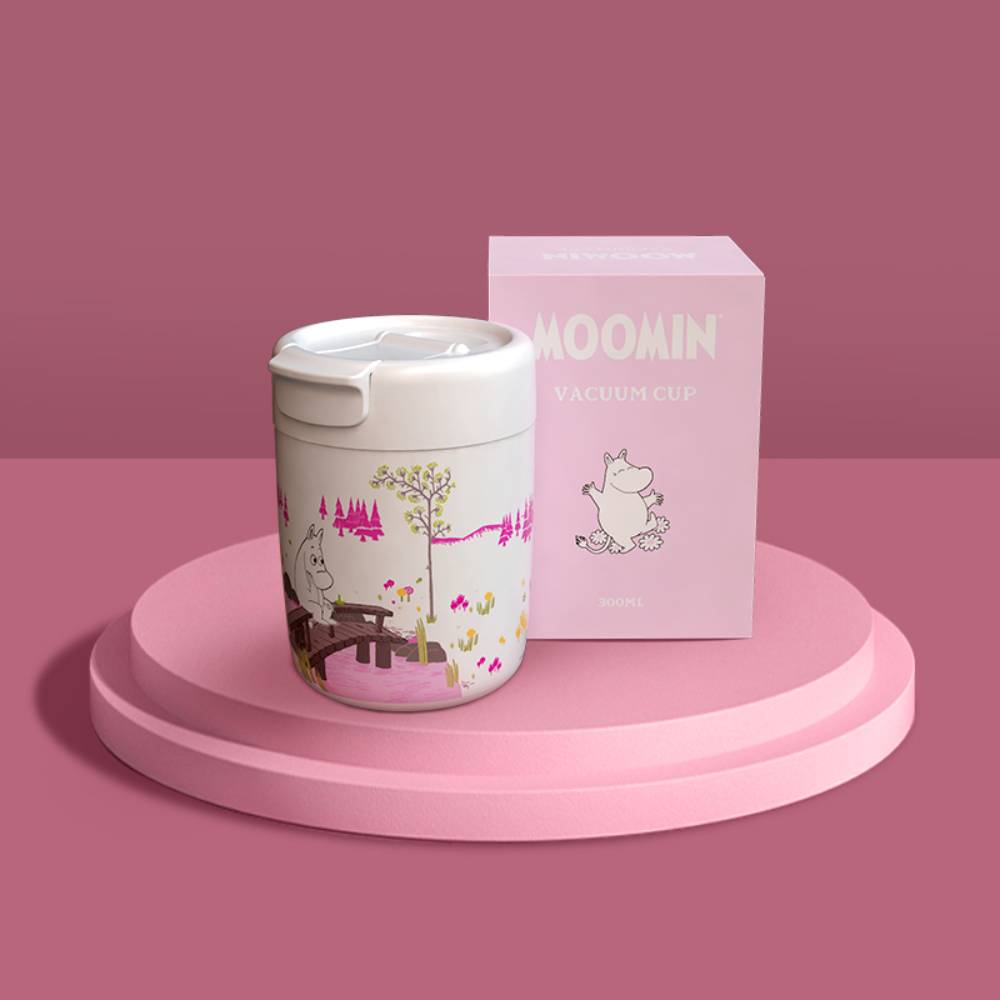 Moomintroll Bridge Vacuum Cup 320ml - The Official Moomin Shop