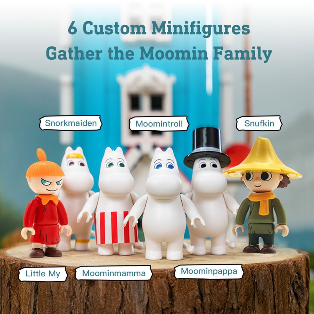 Moominhouse Building Block Model - The Official Moomin Shop