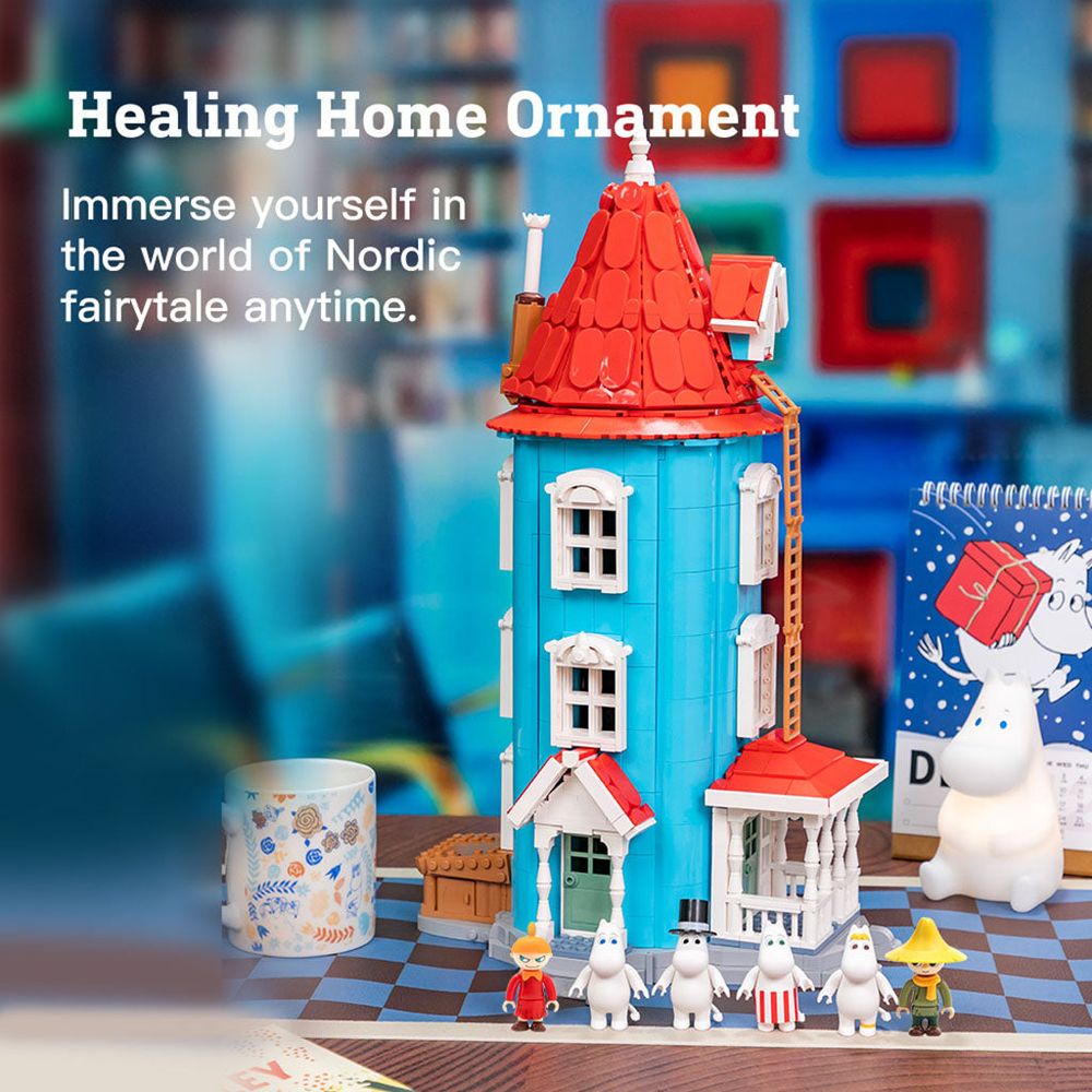 Moominhouse Building Block Model - The Official Moomin Shop