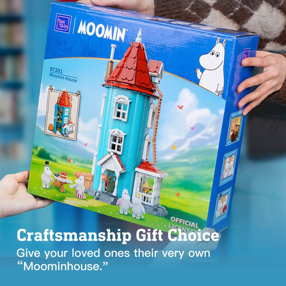 Moominhouse Building Block Model - The Official Moomin Shop