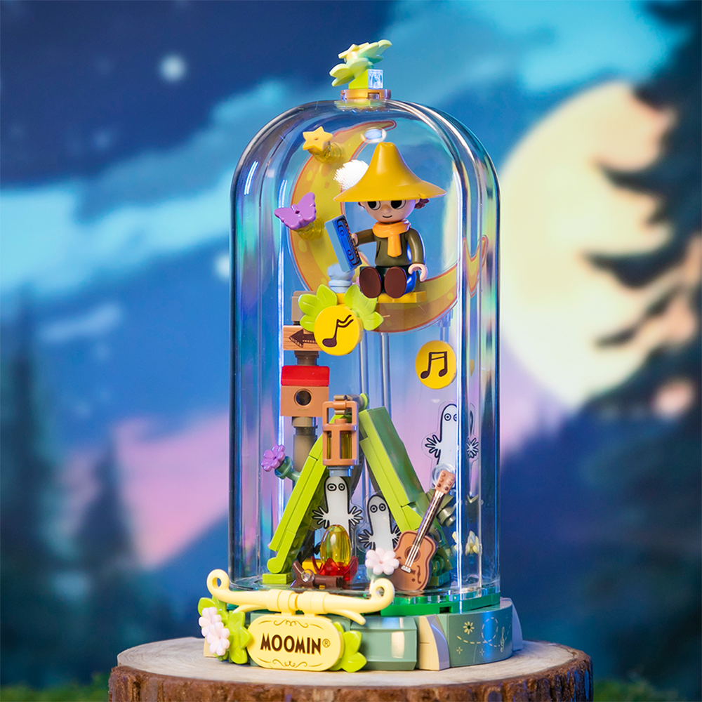 Snufkin's Concert Building Block Model - The Official Moomin Shop